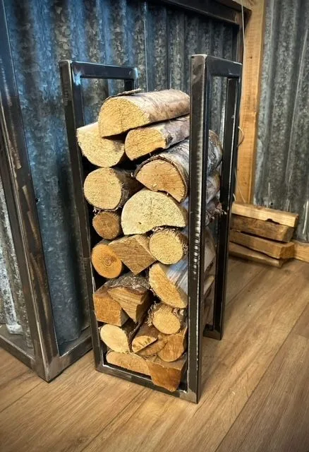 log1 log rack log storage wood