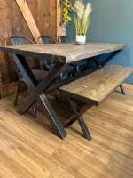 Cross X Frame table set - Image 2