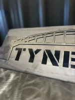 Tyneside Newcastle steel sign art plaque - Image 2